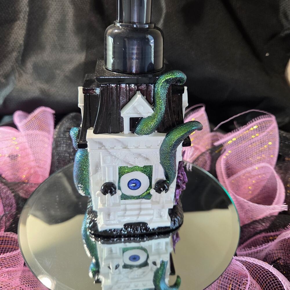 haunted house halloween soap dispenser